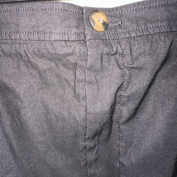 NWT By Anthropologie women’s black cargo mini skirt XLP trendy - Picture 5 of 8